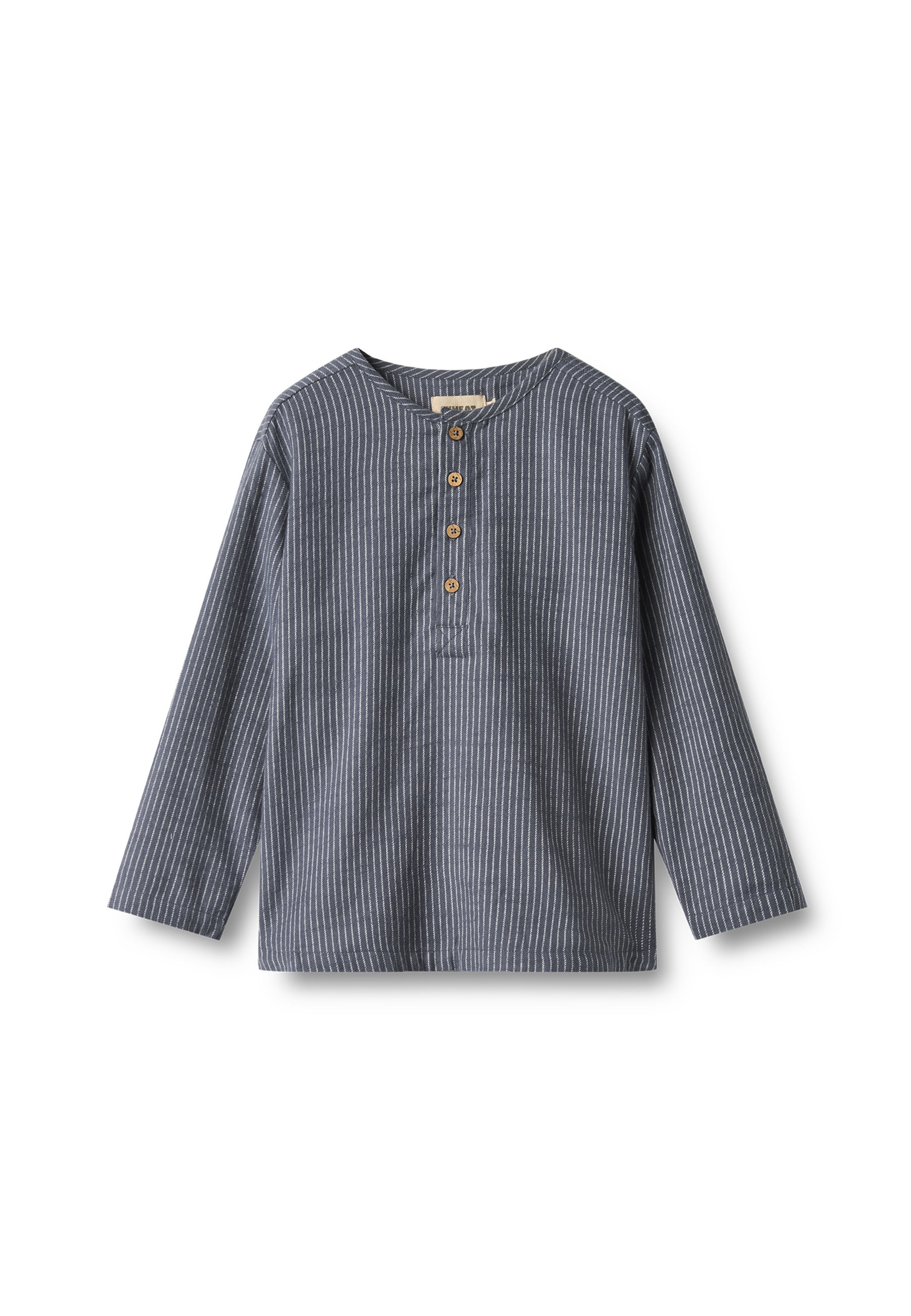 WHEAT Shirt 'Bjørk' in Grey: front