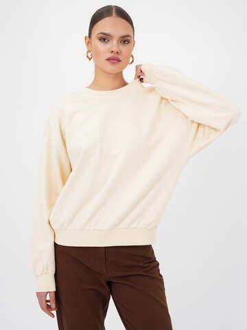 FRESHLIONS Sweatshirt in Beige: Vorderseite