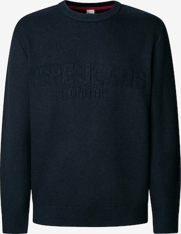 Pull-over 'Phineas' Pepe Jeans en bleu : devant