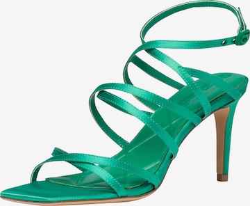 TAMARIS Sandaler med rem i grøn: forside