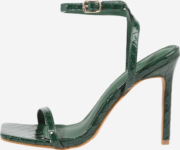 Simmi London - Sandalias con hebilla 'BELLA' en verde