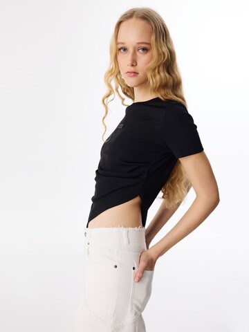 T-shirt Twist en noir