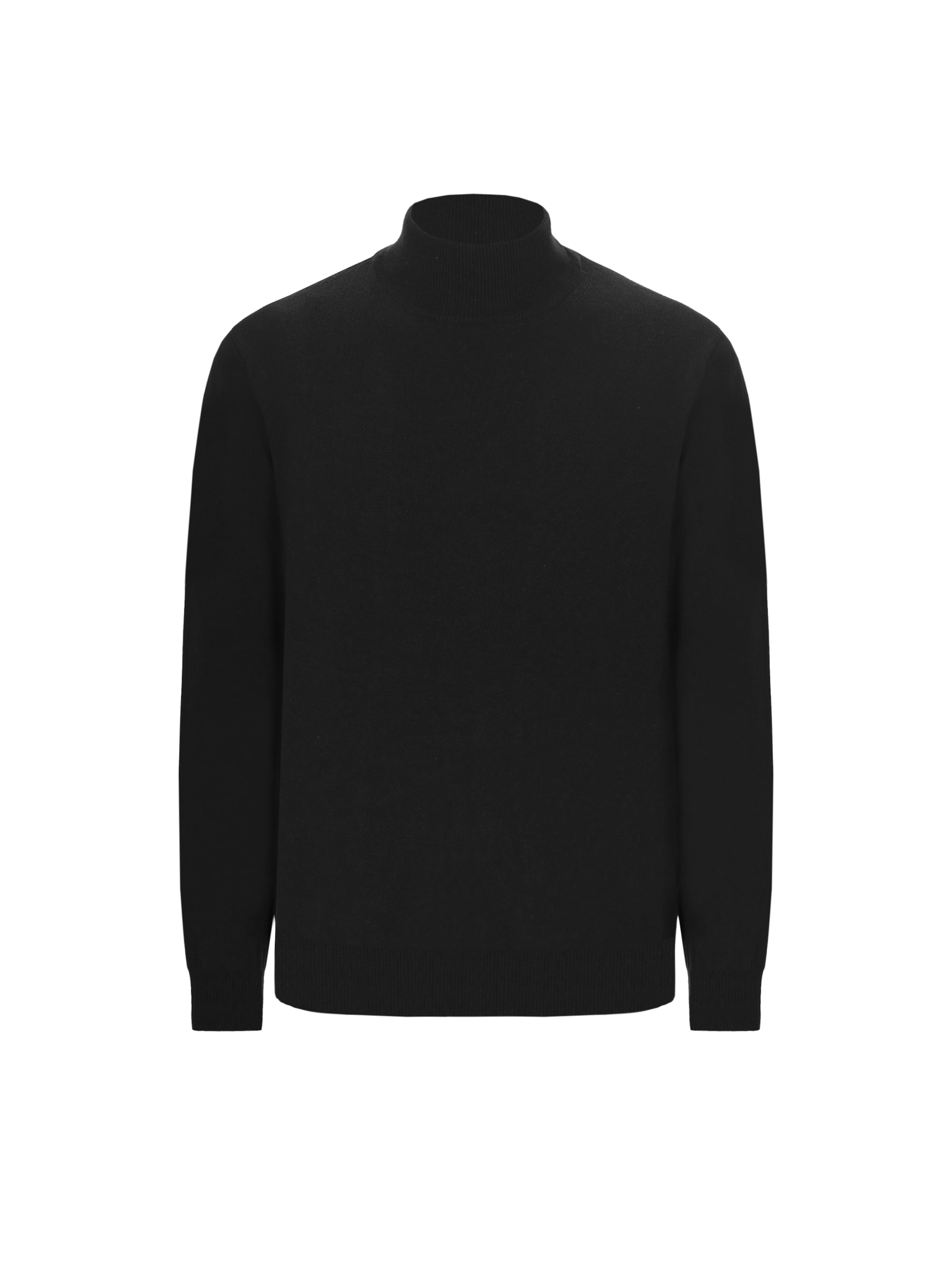 Distretto12 Pullover 'Pietro' in Schwarz: Vorderseite