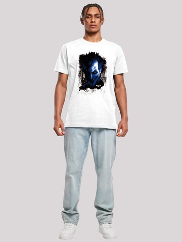 Maglietta 'DC Comics Batman Arkham Asylum Joker Face' di F4NT4STIC in bianco
