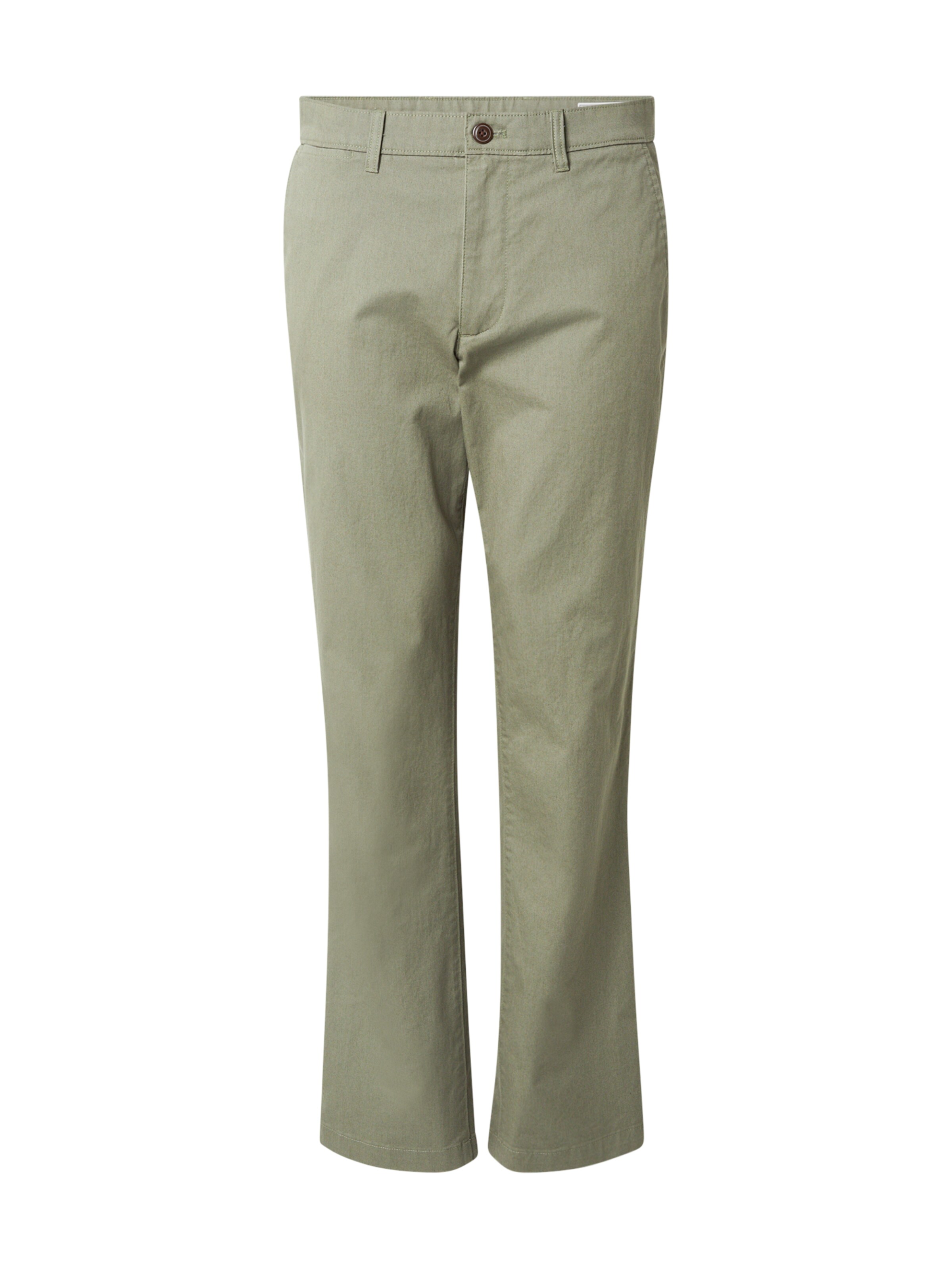 GAP Обычный Штаны в Зеленый: спереди