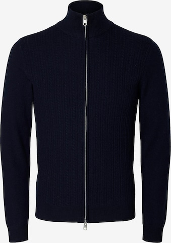SELECTED Cardigan 'SLMTRAY' i blå: forside