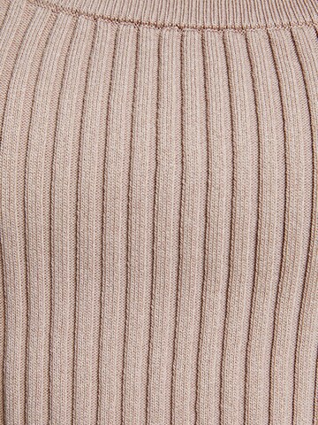 Bershka Knitted Top in Beige