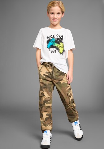 ARIZONA Tapered Pants in Green