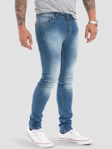 Rock Creek Slimfit Jeans in Blau