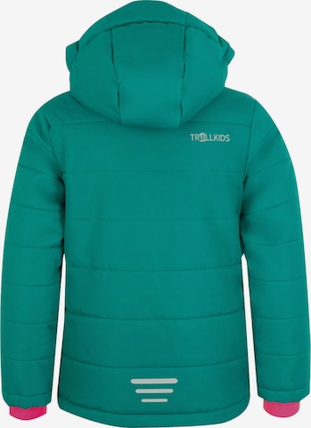 TROLLKIDS Regular fit Athletic Jacket 'Hemsedal' in Green