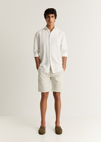 Scalpers Regular Fit Skjorte i hvid: forside
