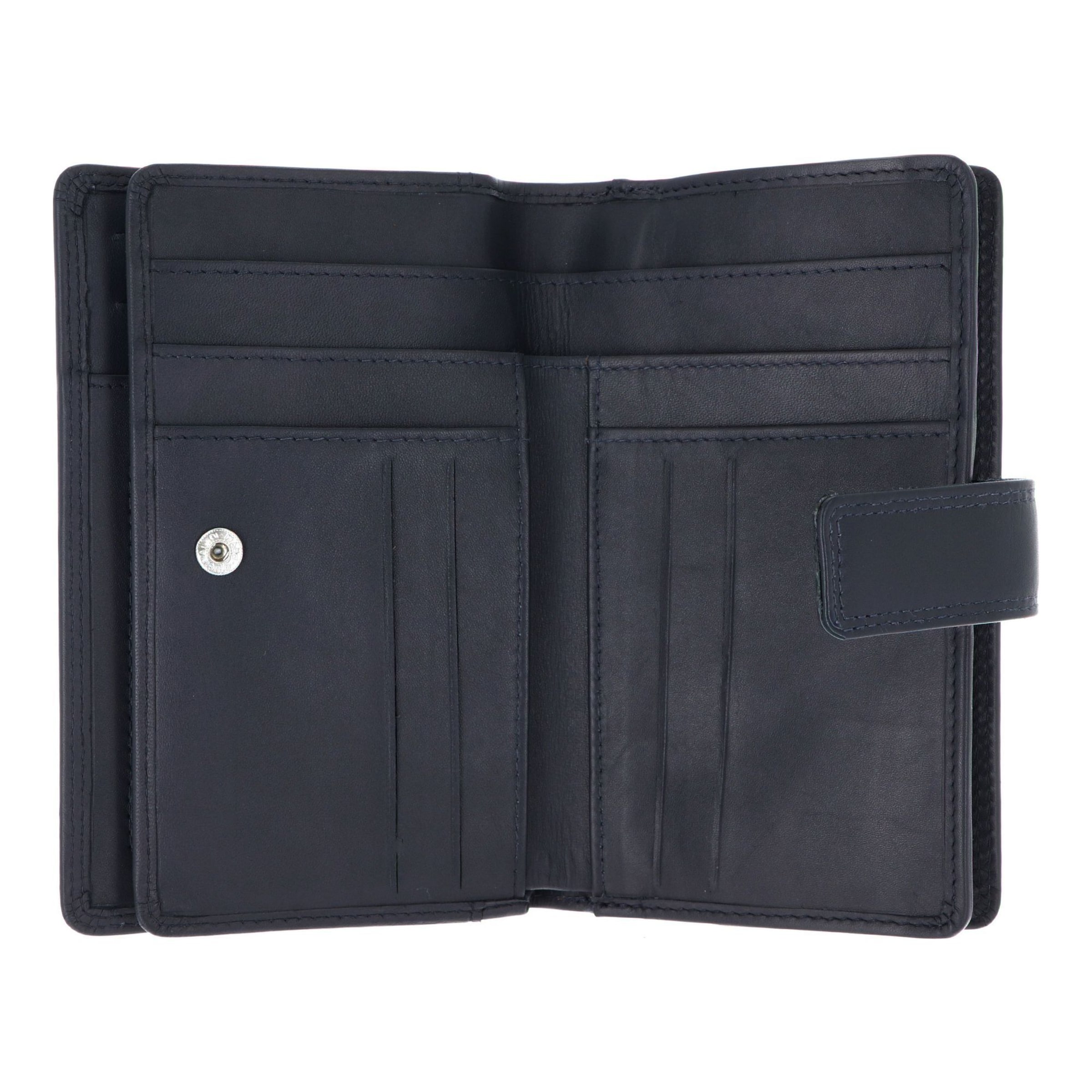 Portamonete 'Polo' di GOLDEN HEAD in blu
