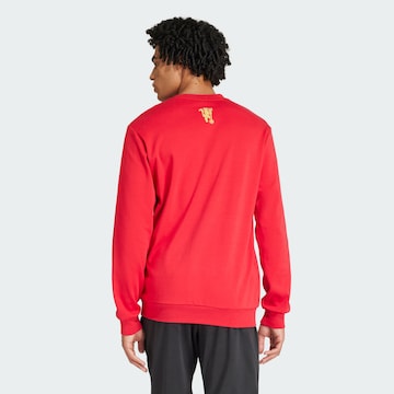 ADIDAS PERFORMANCE Athletic Sweatshirt ' Manchester United Cultural Story' in Red