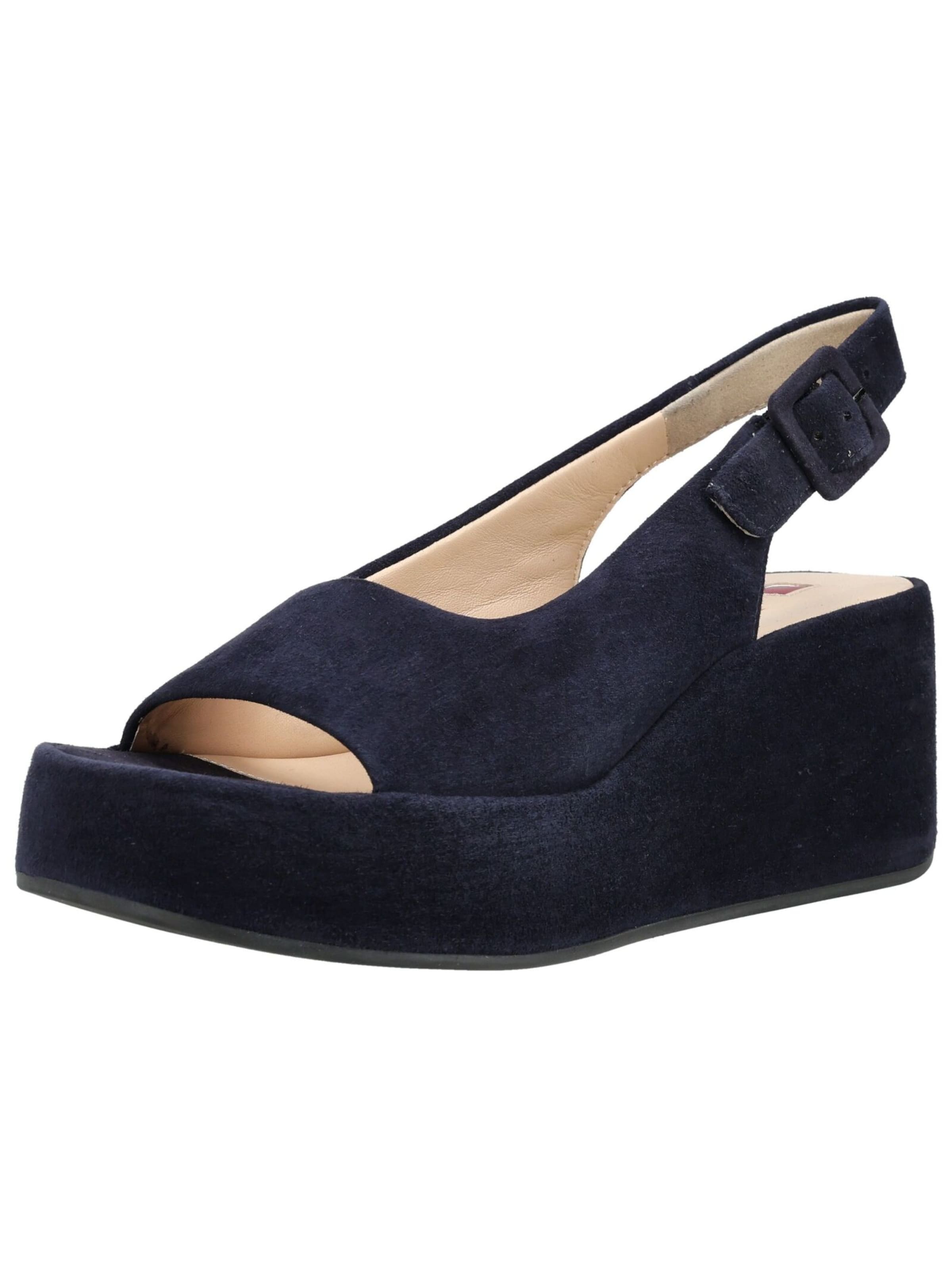 Sandales à lanières 'Loulou' Högl en bleu : devant