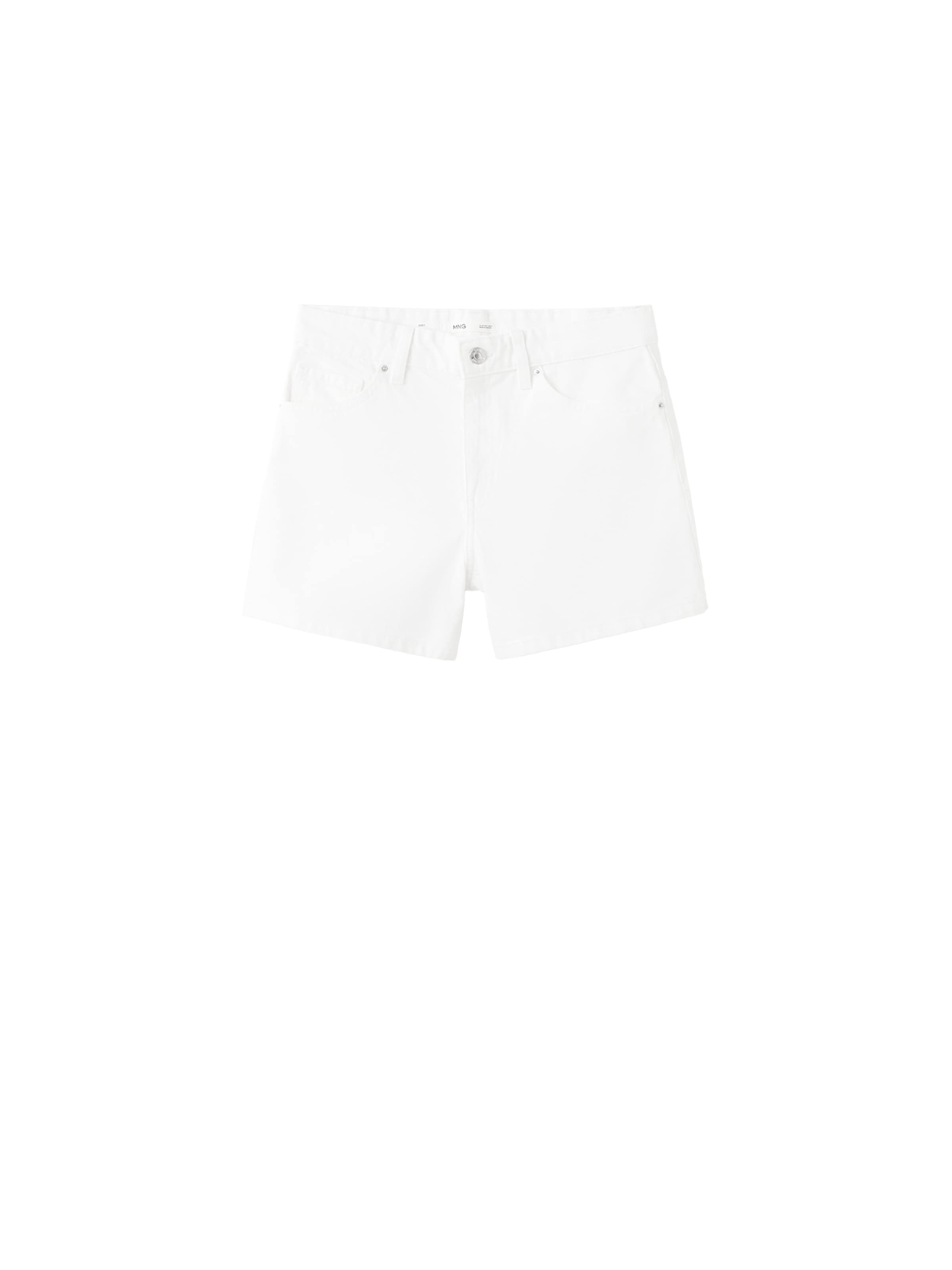 MANGO - regular Vaquero 'ZOEY' en blanco: frente