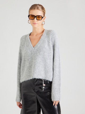 VERO MODA Pulóver 'VMNovah' - szürke: elől