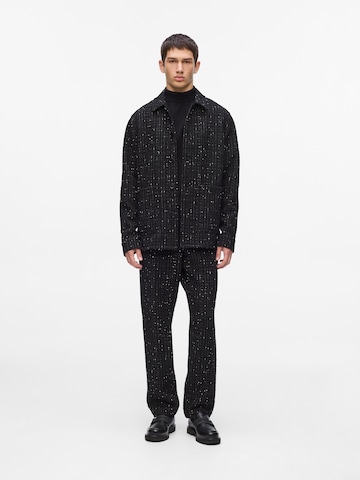 Karl Lagerfeld Regular fit Button Up Shirt in Black