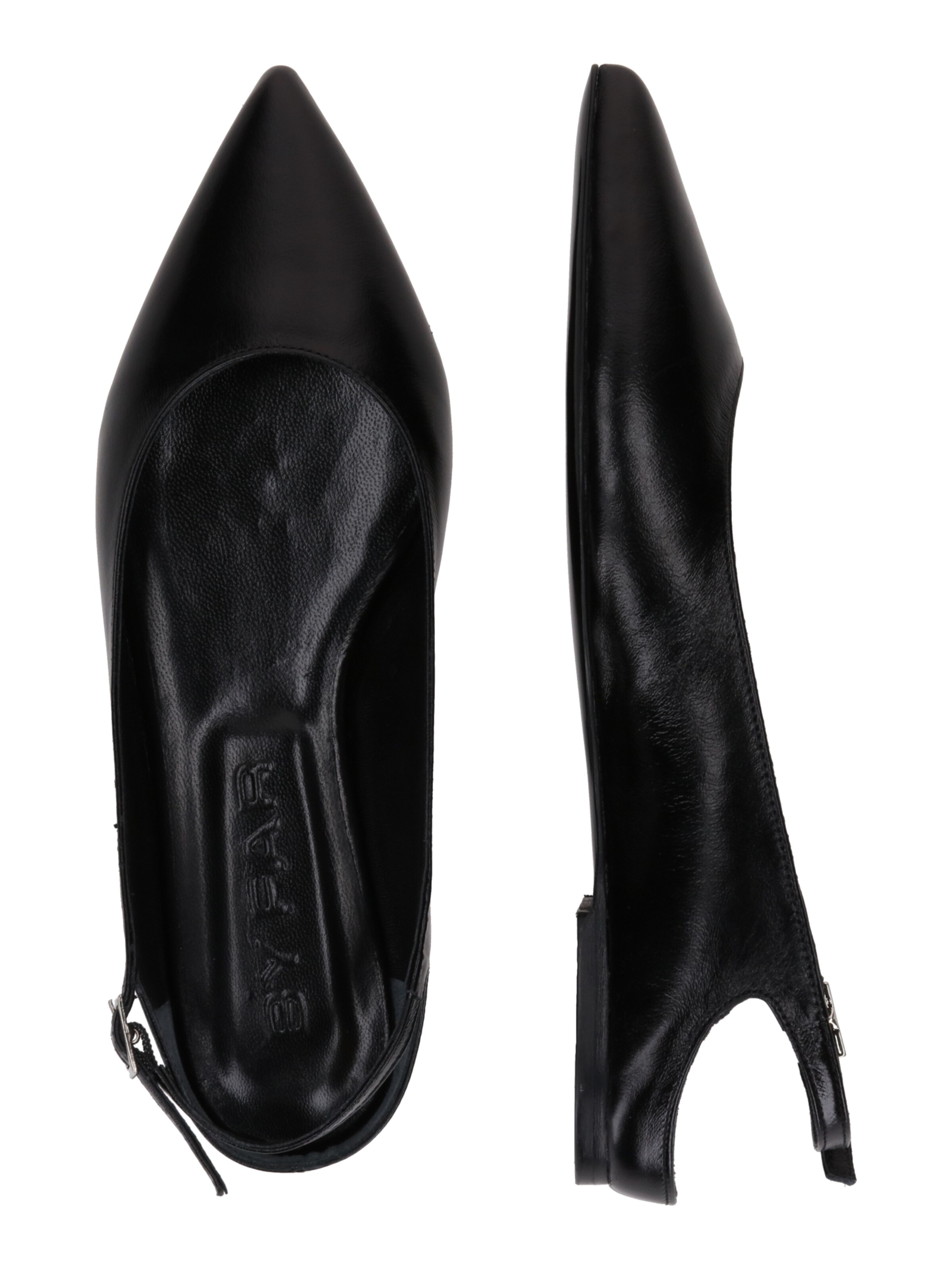 Ballerines à lanières 'KOYNA' By Far en noir