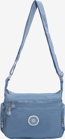 Mindesa - Mala de ombro em azul: frente