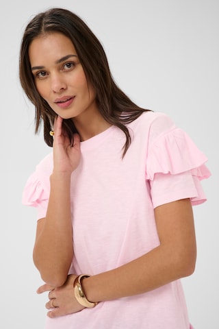 Kaffe T-Shirt 'KAErin' in Pink