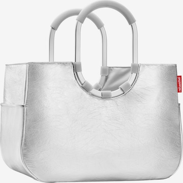 Borsa a spalla di REISENTHEL in argento: frontale