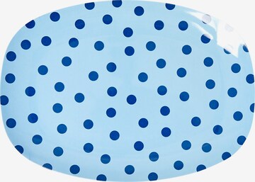 Rice Serving Dishes 'Blue Dot' in Blue: front