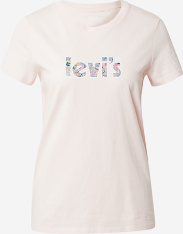 T-shirt LEVI'S en rose : devant