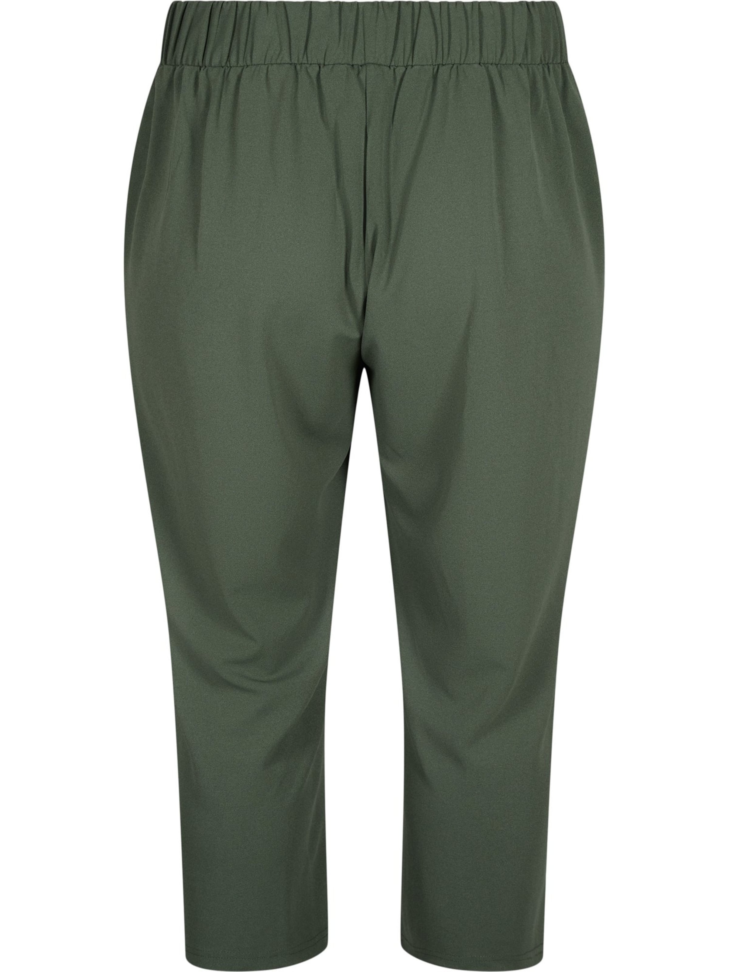 Zizzi Loose fit Pants in Green