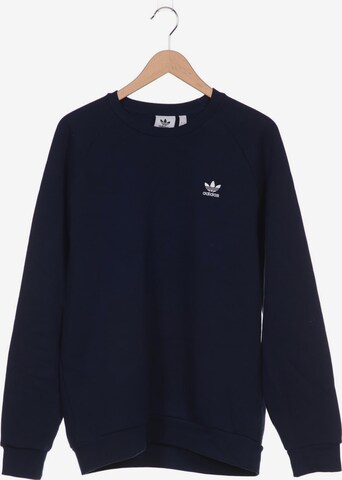 ADIDAS ORIGINALS Sweatshirt & Zip-Up Hoodie in L in Blue: front