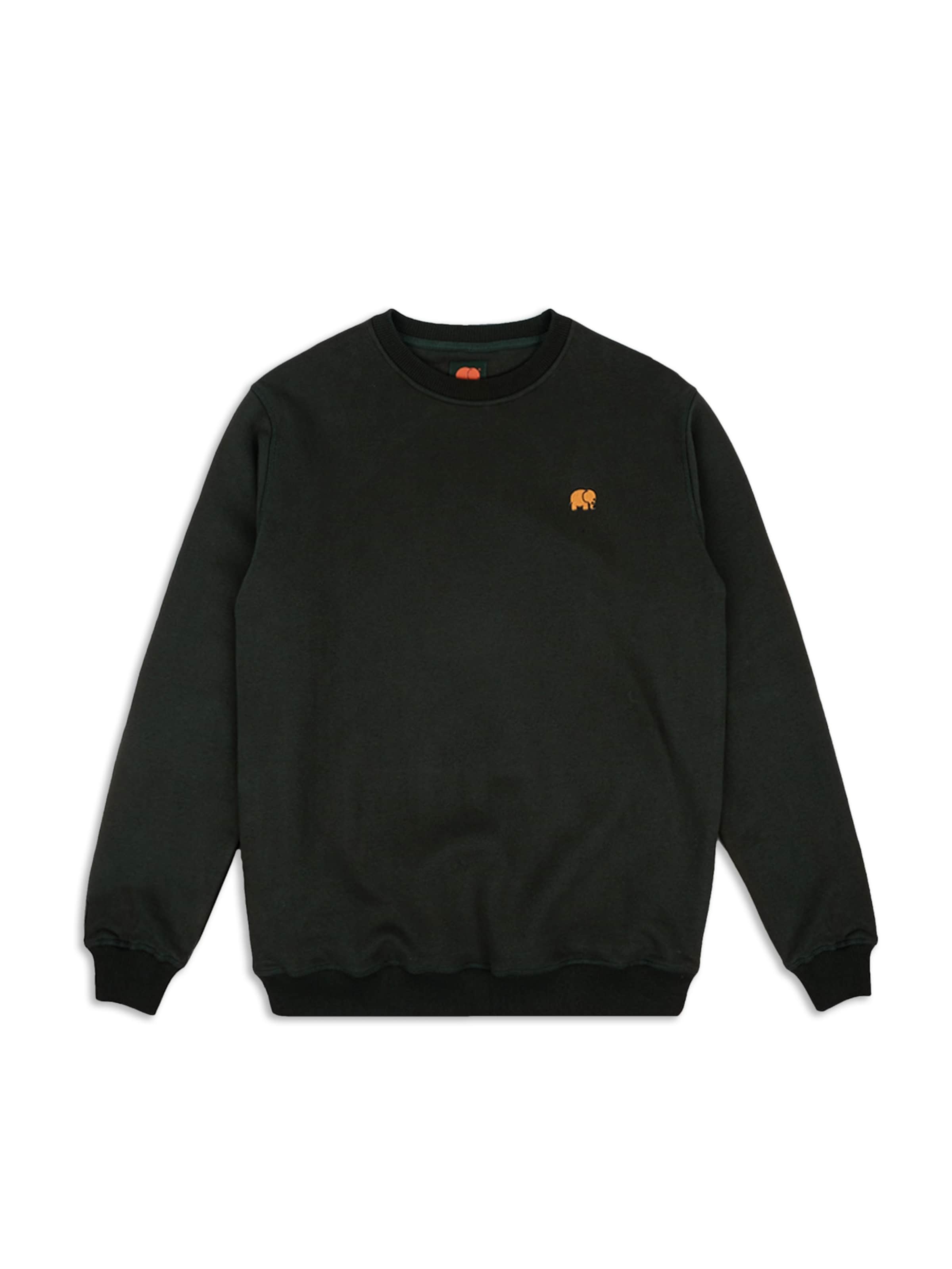 Sweat-shirt 'Essentials' Trendsplant en vert : devant