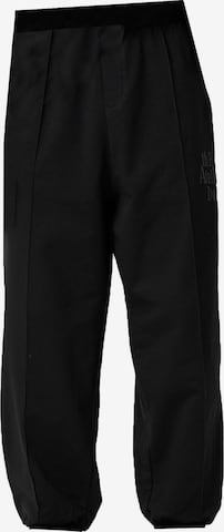 VAMOS CLO - Loosefit Calças 'Oise' em preto: frente