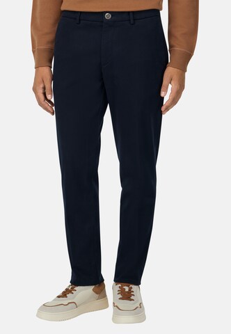 Boggi Milano Regular Панталон Chino в синьо: отпред