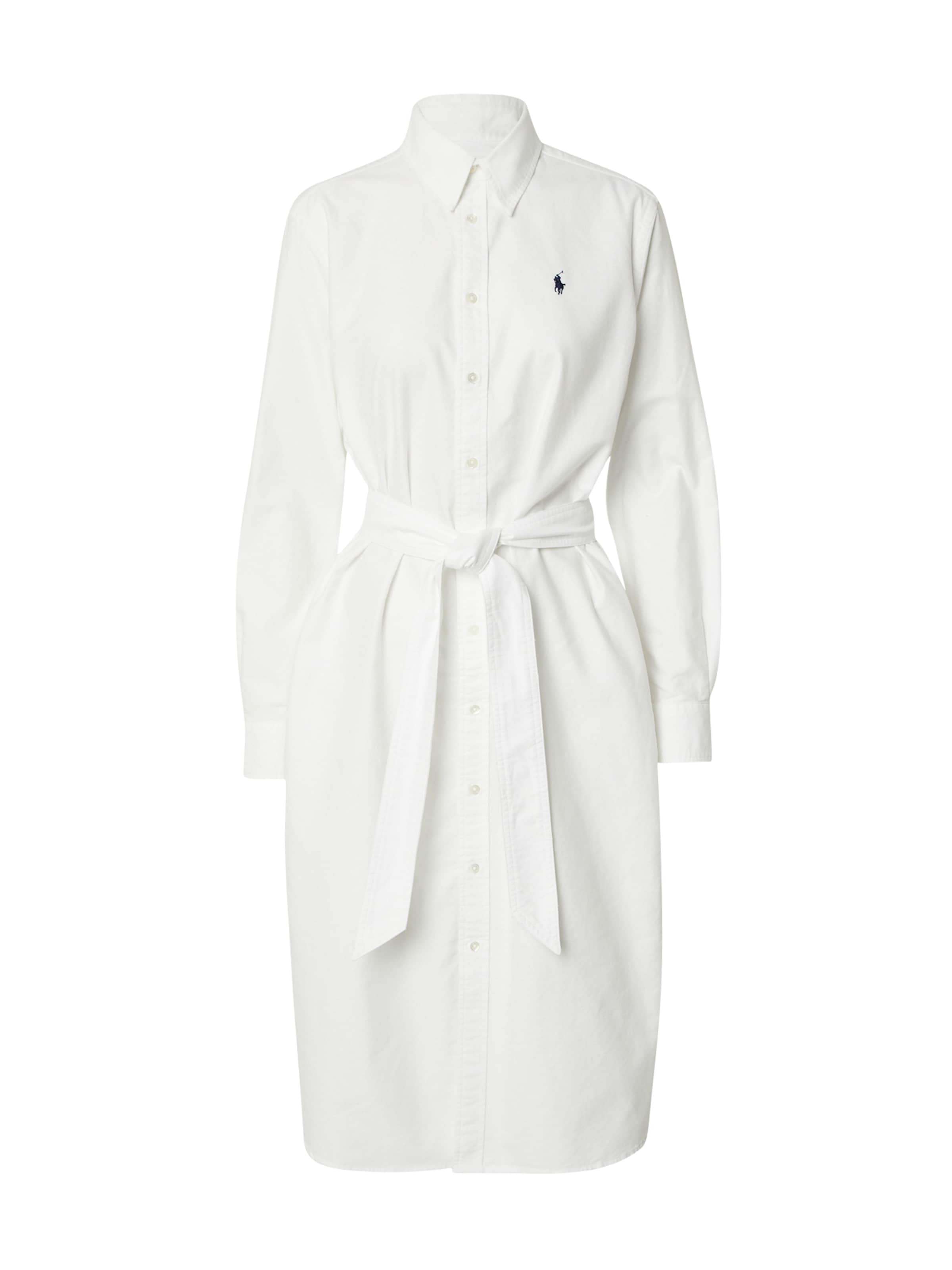 Polo Ralph Lauren Robe-chemise en blanc, Vue avec produit