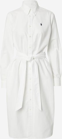 Robe-chemise Polo Ralph Lauren en blanc : devant