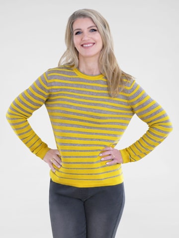 Pull-over Navigazione en jaune : devant