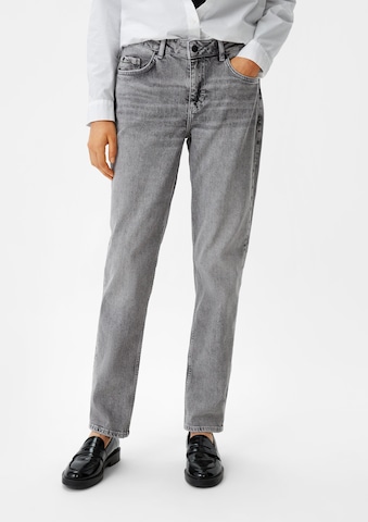 comma casual identity Slimfit Jeans i grå: forside