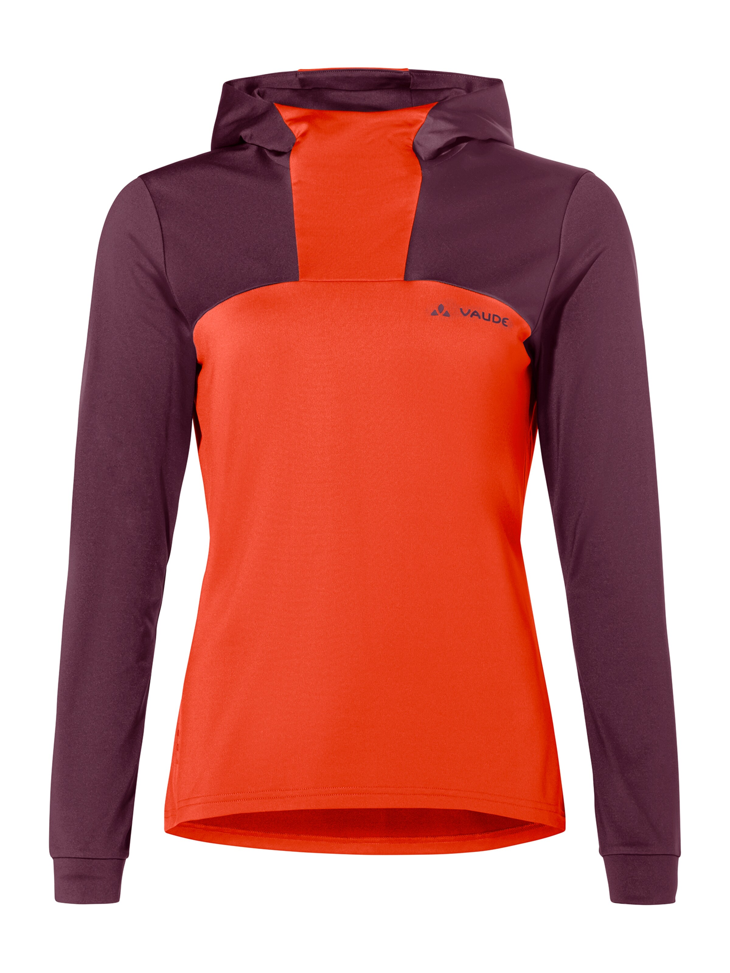 VAUDE Sports sweater ' Qimsa Hoody' in Red: front