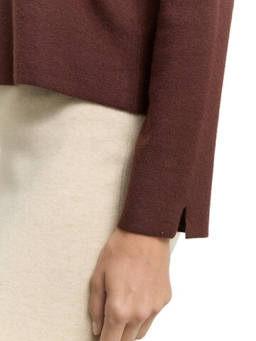 TOM TAILOR Sweater in Brown