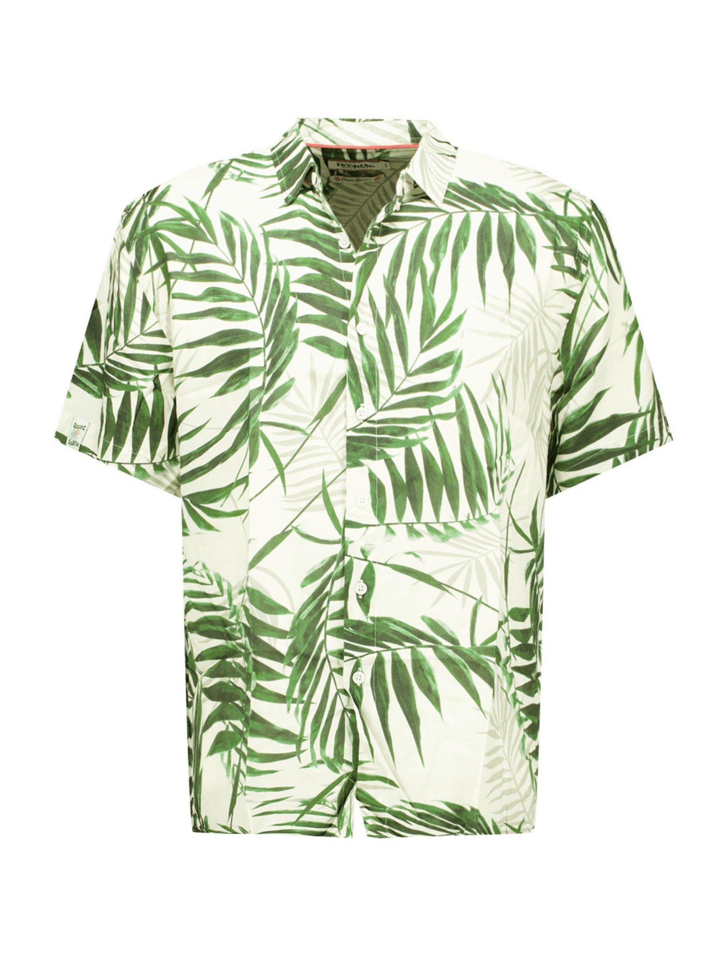 Coupe regular Chemise 'Brazoa' Deeluxe en blanc : devant