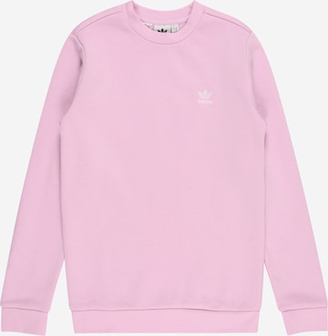 ADIDAS ORIGINALS Sweatshirt 'Adicolor Crew' in Lila: voorkant