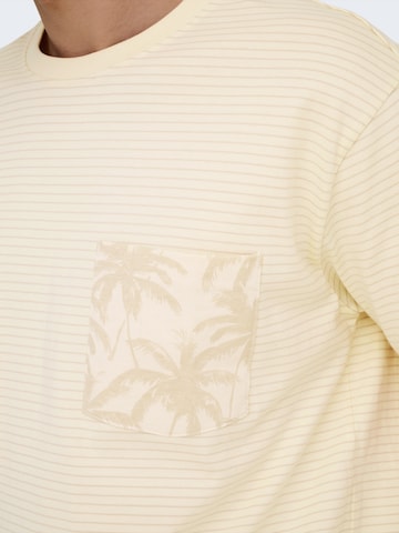 Only & Sons - Camiseta 'ONSFRED' en blanco