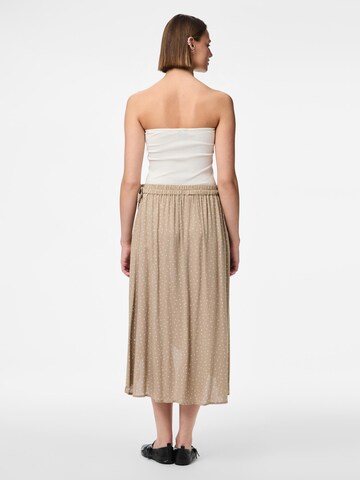 PIECES Skirt 'PCTALA' in Beige