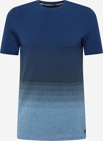 UNDER ARMOUR Functioneel shirt in Blauw: voorkant