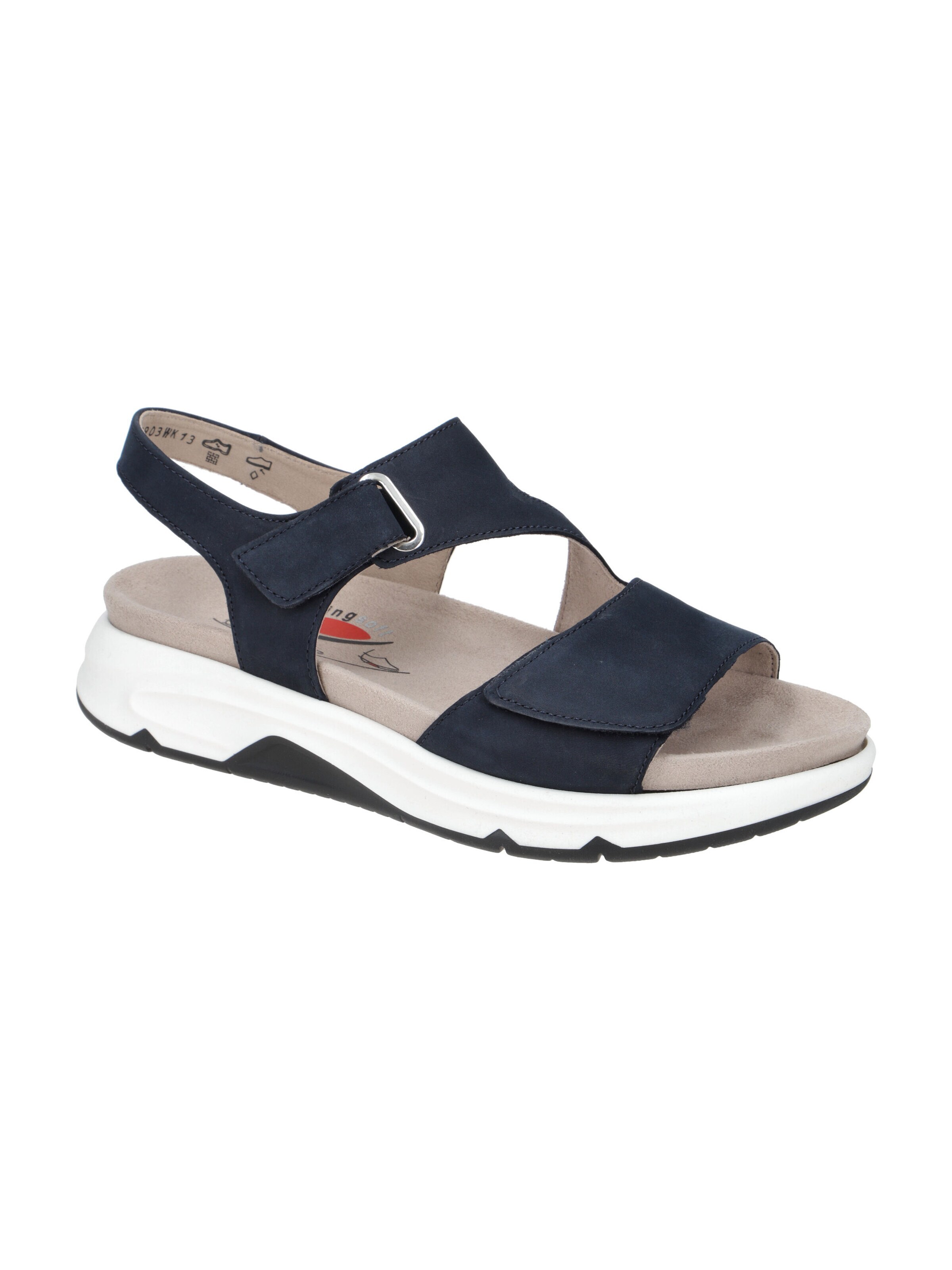 GABOR Sandals in Blue: front
