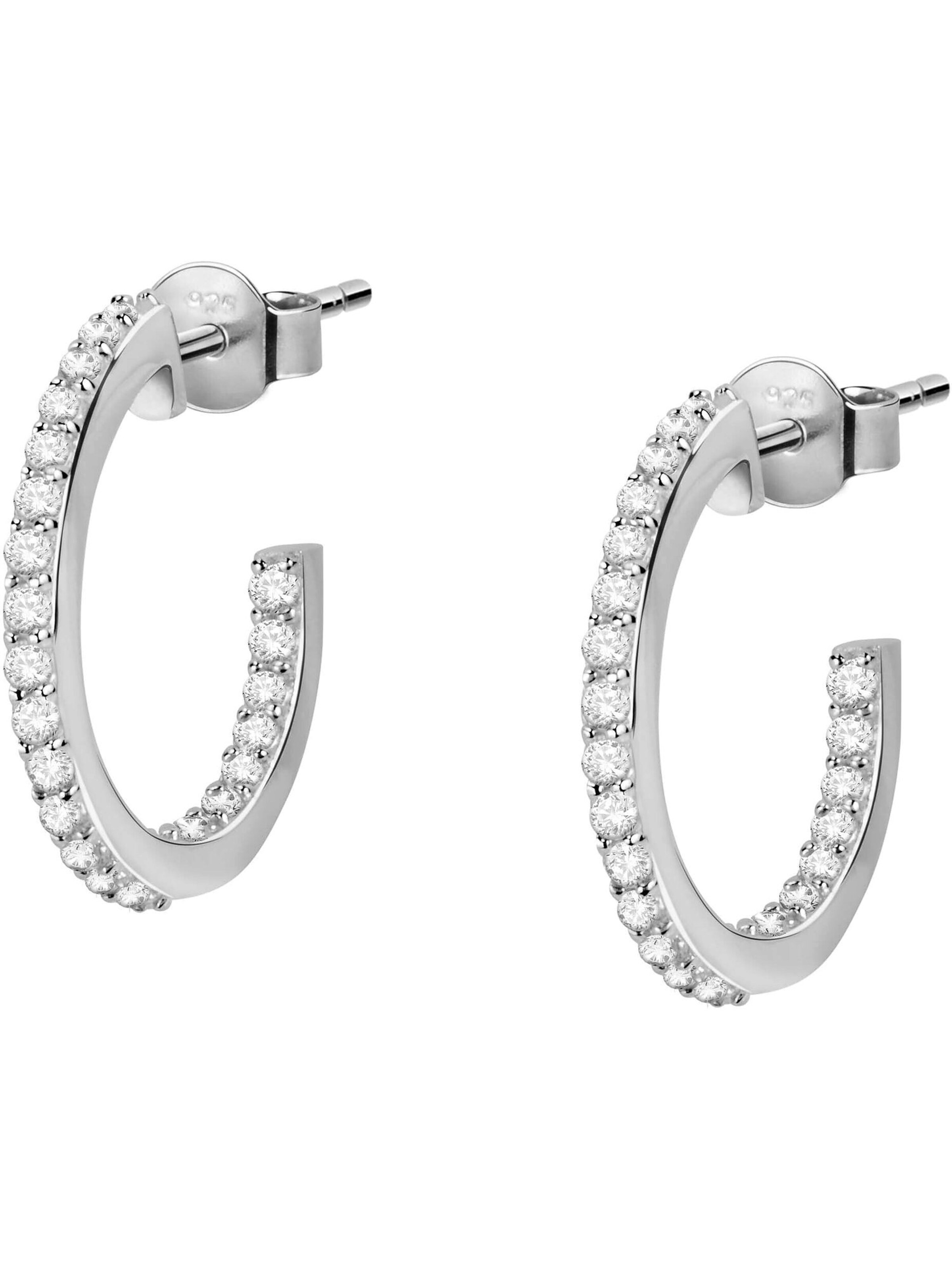 FAVS Ohrringe in Silber: Vorderseite