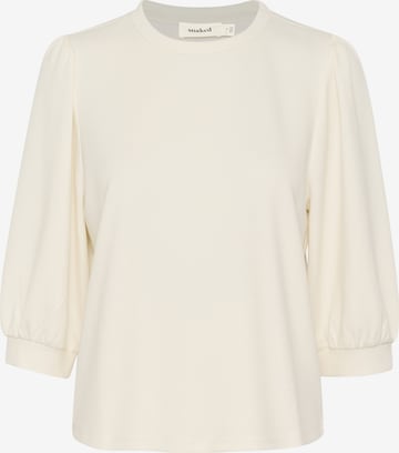 SOAKED IN LUXURY Blouse 'Leste' in White: front
