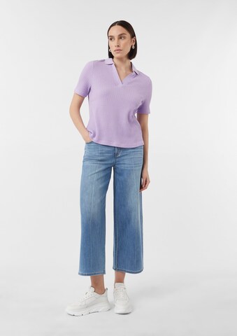 T-shirt comma casual identity en violet