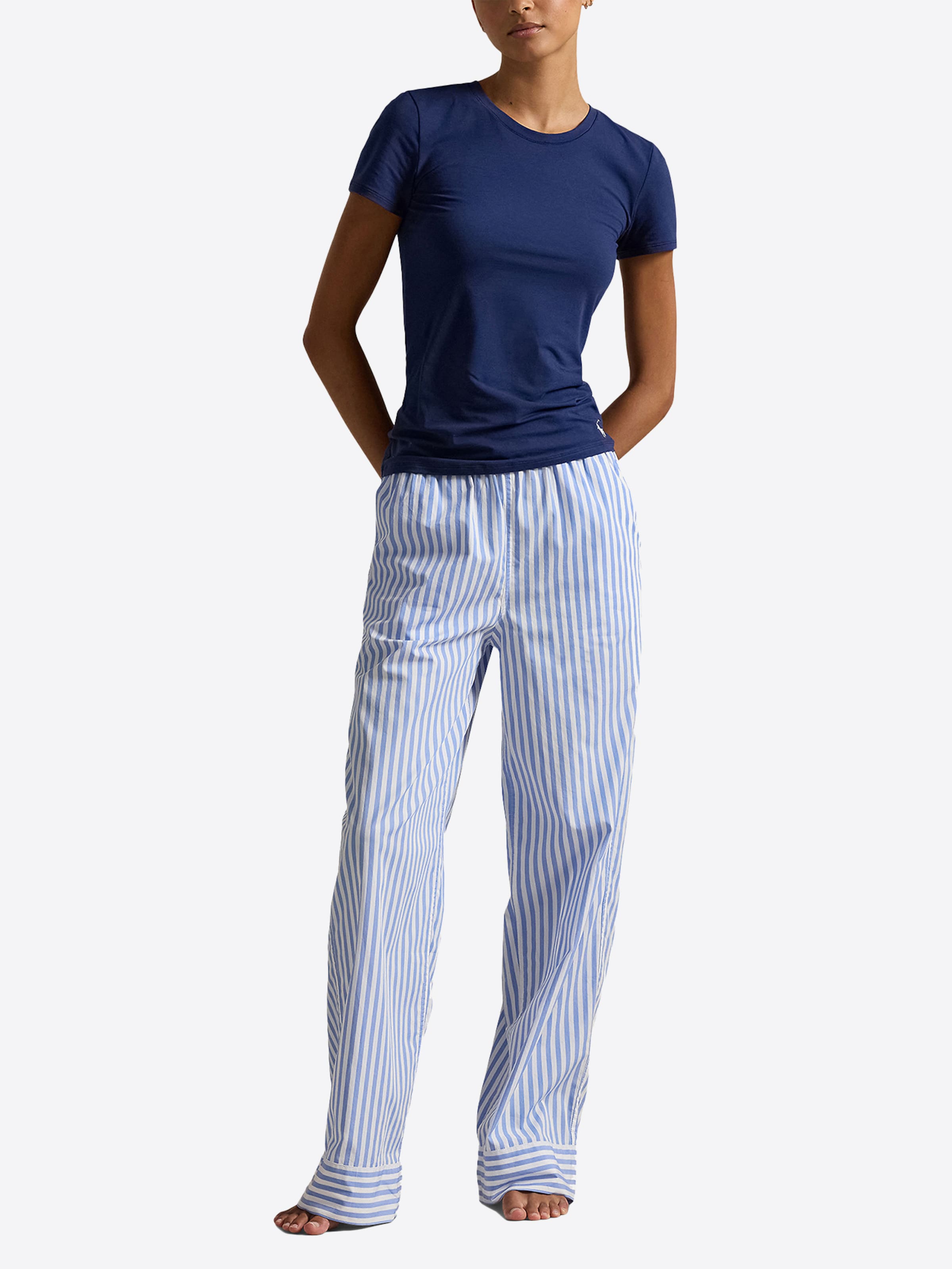 Polo Ralph Lauren Pajama pants ' Shirting Stripes ' in Blue