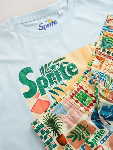 Next Kort pyjamas i blå