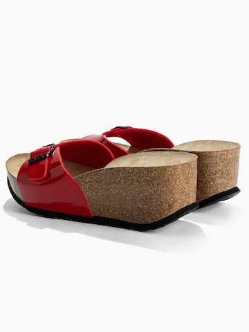 Clogs di Bayton in rosso